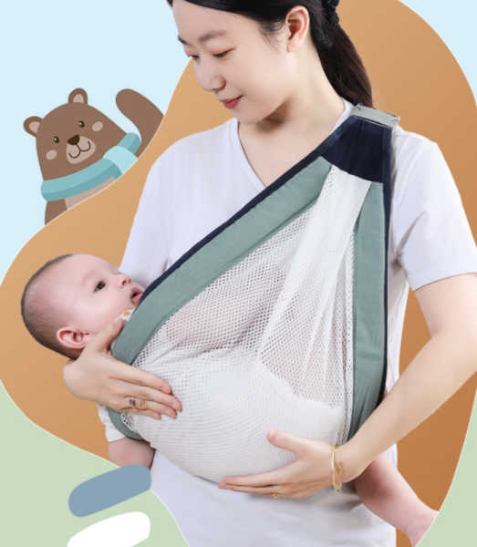 Слинг - переноска для малыша Baby Sling / Эрго - рюкзак через плечо от 0 месяцев +